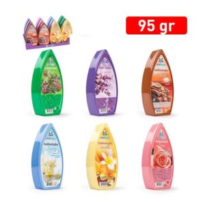 Gel deodorante Deodorante multiprofumo Adatto per l'uso nell'area dell'auto riservata agli animali domestici 12 pezzi.