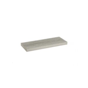Scaffale a muro in MDF,Grigio, per camera da letto e bagno 60 X 24 X 4 CM
