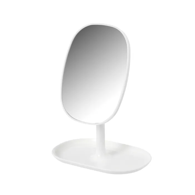 Specchio cosmetico, bianco,Stile minimalista,16 X 11 X 22 cm