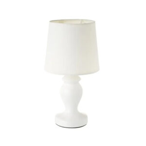 Stile moderno lampada ceramica bianca camera da letto soggiorno studio lampada decorativa 15 X 15 X 26 CM