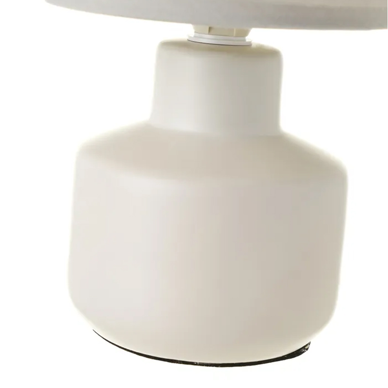 Lampada da scrivania,lampada in ceramica,Stile moderno e semplice 12 X 12 X 22 CM - immagine 3