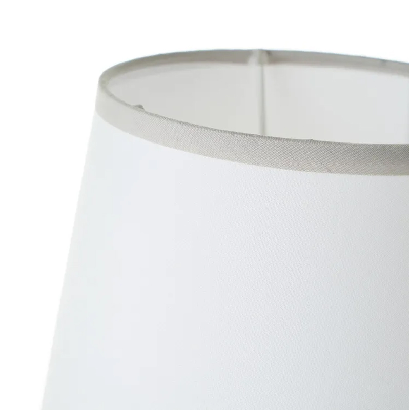 Lampada da tavolo,Ceramica, Grigio Lampada da tavolo per ufficio. 18 X 18 X 26 CM - immagine 2