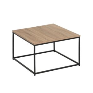 Tavolo quadrato,In metallo,Adatto a piccoli soggiorni o camere da letto ,Stile semplice 70x70x40cm 1u/c