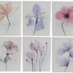 6/s Quadro  Il fiore Pittura decorativa del corridoio del soggiorno  replica moderna 40X50X1,8CM