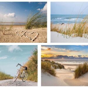 4/s Quadro replica moderna Pittura decorativa per scale del corridoio 40X50X1.8CM