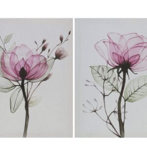 2/s Quadro [Fiore] Soggiorno Camera da letto Bagno Quadri decorativi  Imitazione 40X50X1,8CM