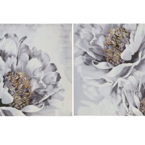 2/s Quadro [Fiore ]Pitture per la decorazione di interni Processo di simulazione 60X60X1,8CM