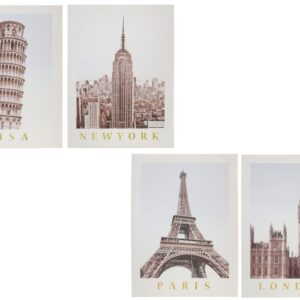 4/s Quadro [Attrazioni famose] Riproduzione di alta qualità Camera da letto Hotel Camera Decorativa Pittura 50X70X2,5CM