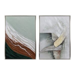 2/s pittura d'imitazione Soggiorno Camera da letto Quadri decorativi  Design moderno 70X100X3,8CM