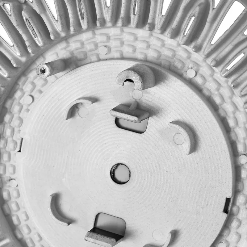 S/3 Specchio da parete,Argento,Specchio PP,Specchio decorativo per il soggiorno 25 X 2,50 X 25 CM - immagine 3