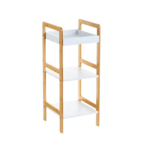 Scaffale indipendente,Con 3 ripiani 30 X 30 X 72 CM