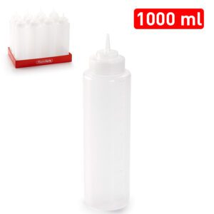 Bottiglia di spremitura bianca Capacità 1L