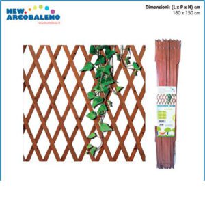 Recinzione Traliccio legno 180X150 CM