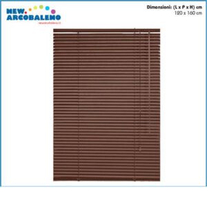 Veneziana marrone in pvc 120x160 cm