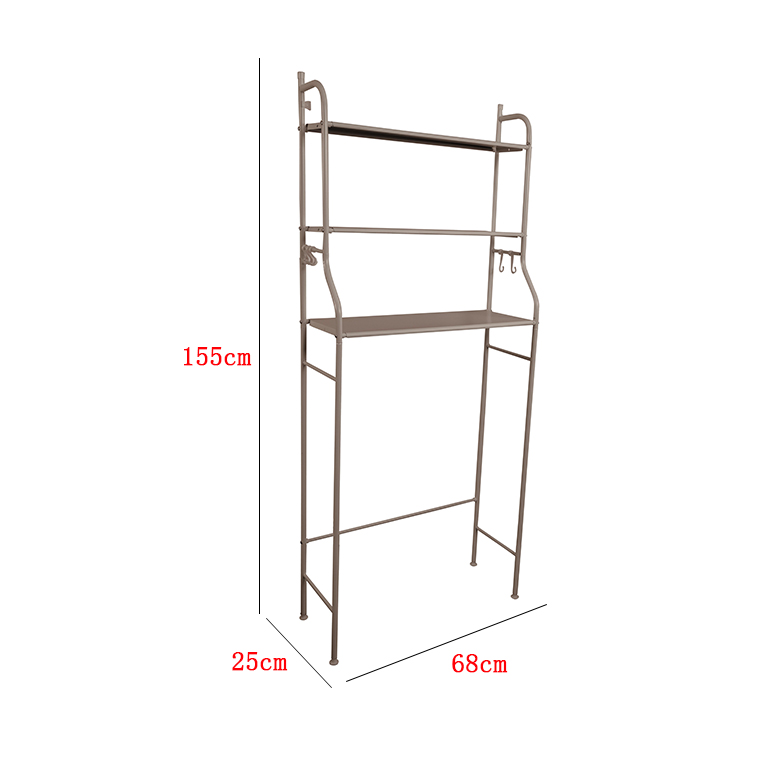 Scaffale lavanderia 68x25x155cm