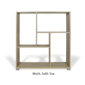 Libreria rovere 80x24,5x83,5cm