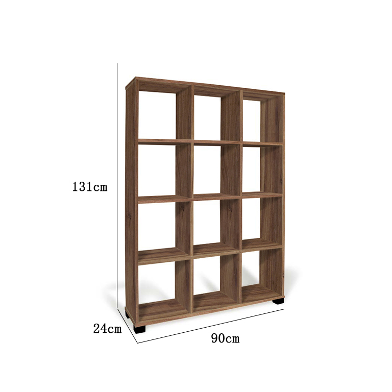 Libreria noce 90x24x131cm