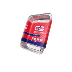 3 vaschette con coperchio