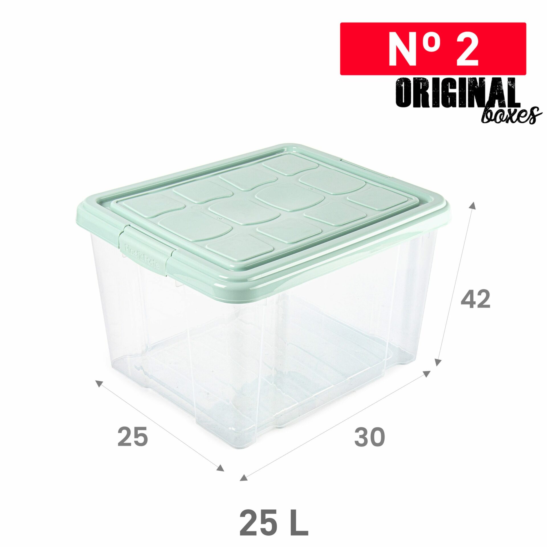 Scatola multiuso verde 25 L