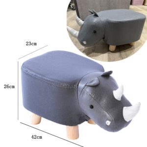 Sgabello Rinoceronte 42x23x26cm