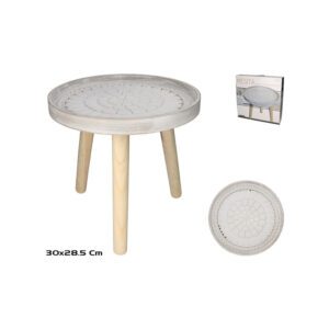Tavolo decorativo in legno 30X30X28.5cm piccolo coffee table