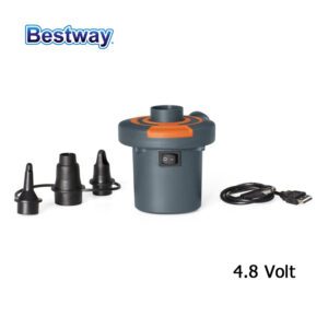 Pompa di gonfiaggio elettrica 4.8 Volt ricaricabi
