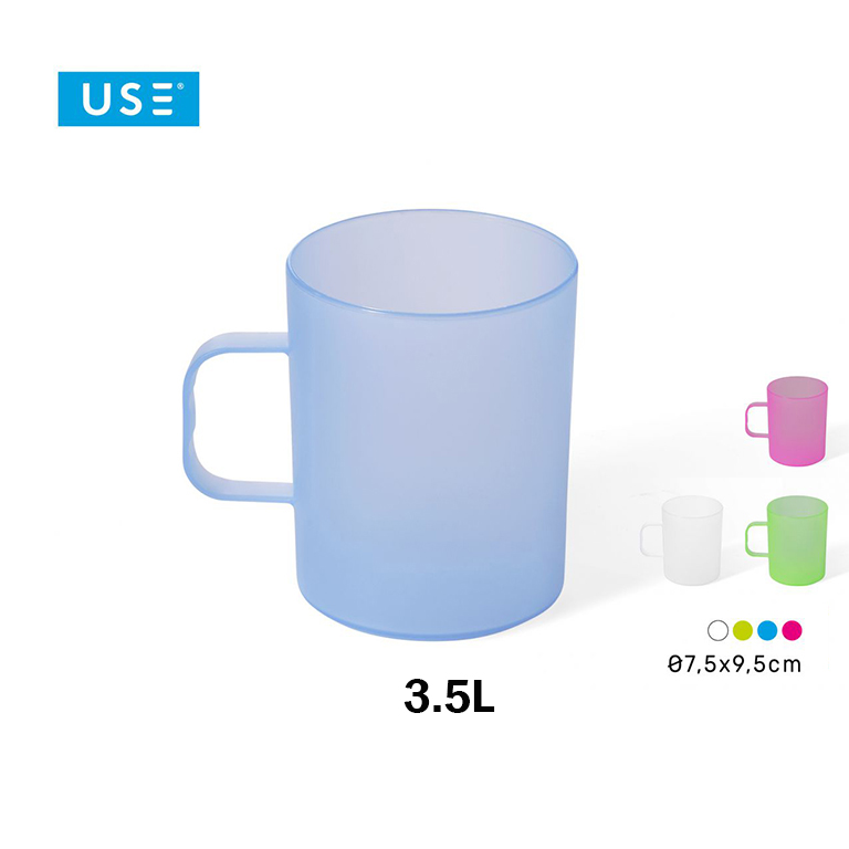 Tazza grande 3,5L,4 colori