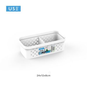 Portaspugna bianco EMMA 24x12x8cm