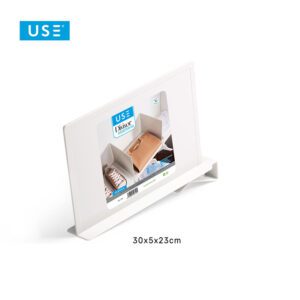 Separatore per ripiani trasparente